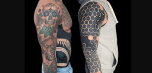 perfect cover up tattoo by talented tattoo artist