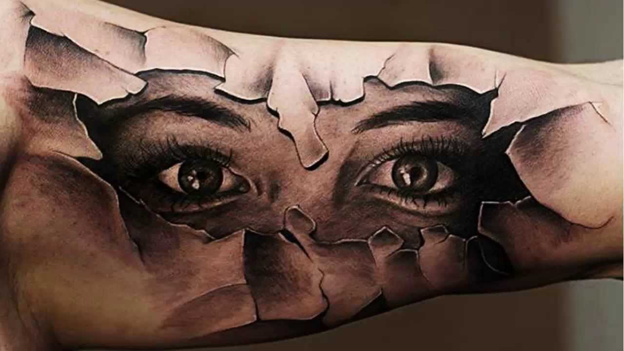 Optical illusion tattoos: These bizarre inkings will cause havoc with your  mind - Daily Star