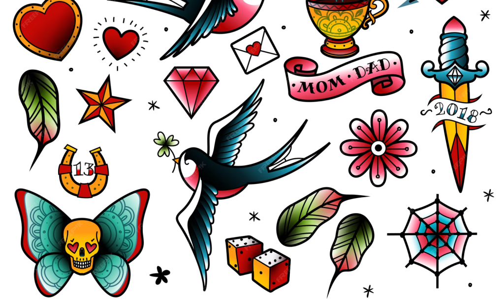 Idea Tattoo - IDEA TATTOO issue 221 Beautiful small designs on such themes  as Halloween, Christmas and Winter. Lots of mini tattoos and small  watercolours – look here for your new snowflake