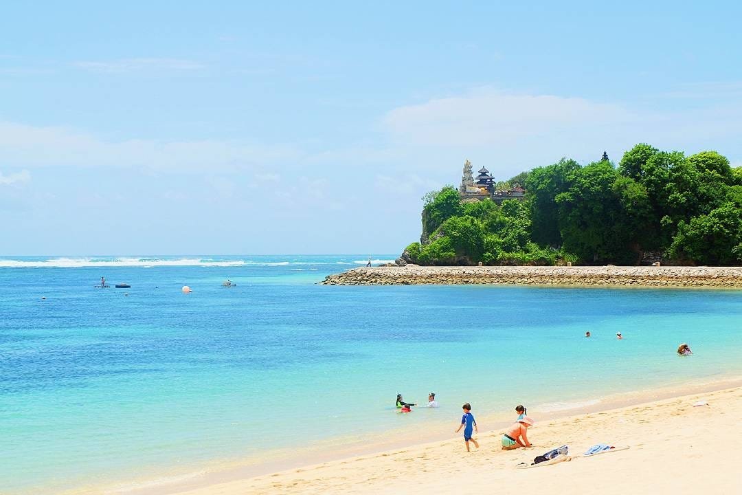 geger beach is one of best beaches in nusa dua bali