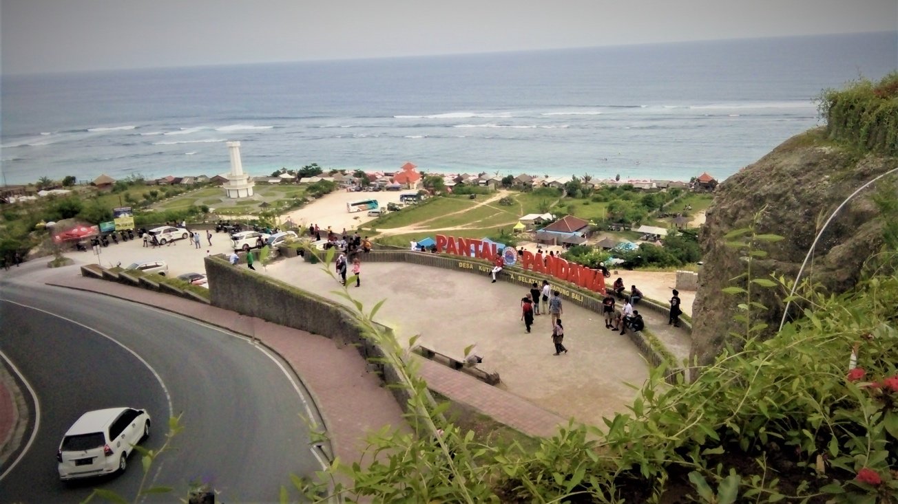 pandawa beach near nusa dua tourism area of bali