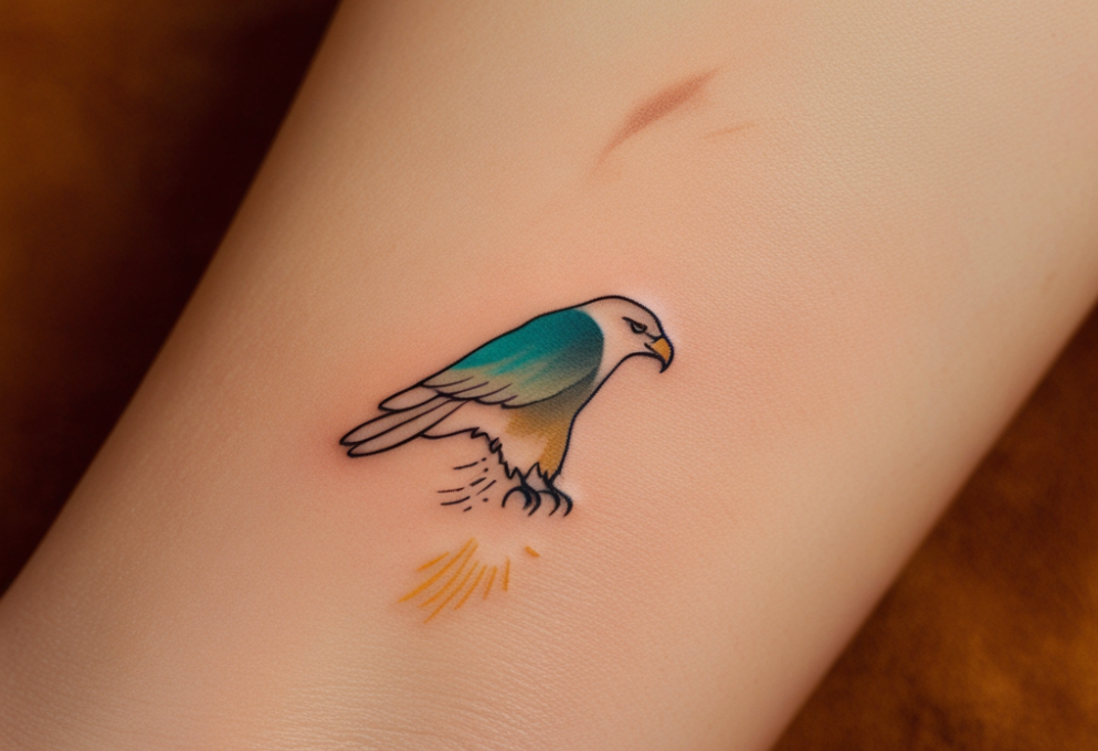 small birds tattoo with freedom meaning